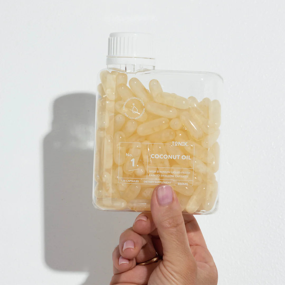 Tonik 椰子油【美肌護髮】澳洲有機椰子油膠囊 (120粒) Tonik No.1 Coconut Oil Capsules