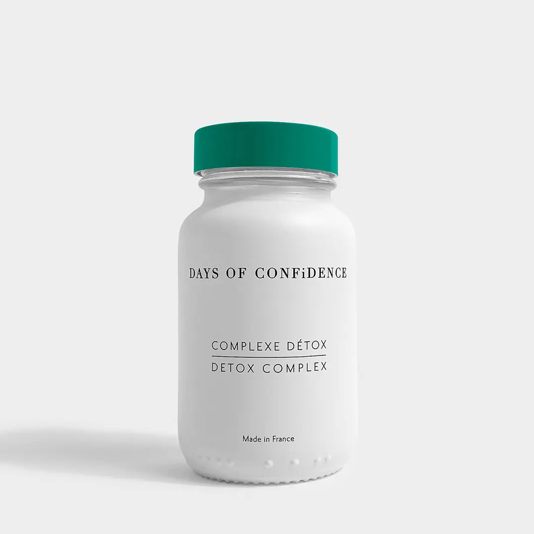 Days of Confidence 法國100%純素排毒有機綠茶綠藻丸【體內全面detox、去除自由基!】 (60粒) Days of Confidence Detox complex