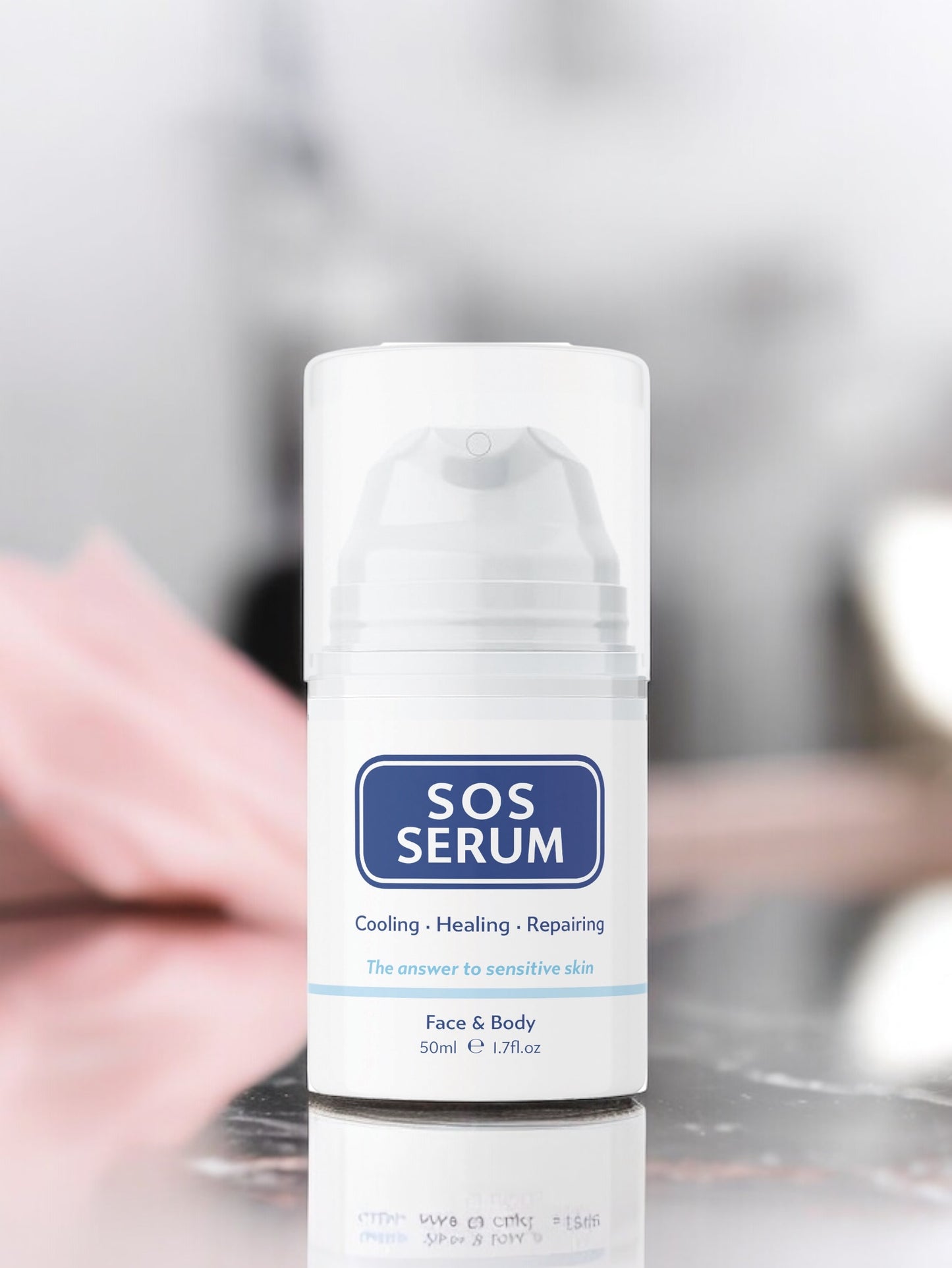 SOS Serum 極簡無油配方冰涼保濕精華液【全瓶只有簡單12種成分!】
