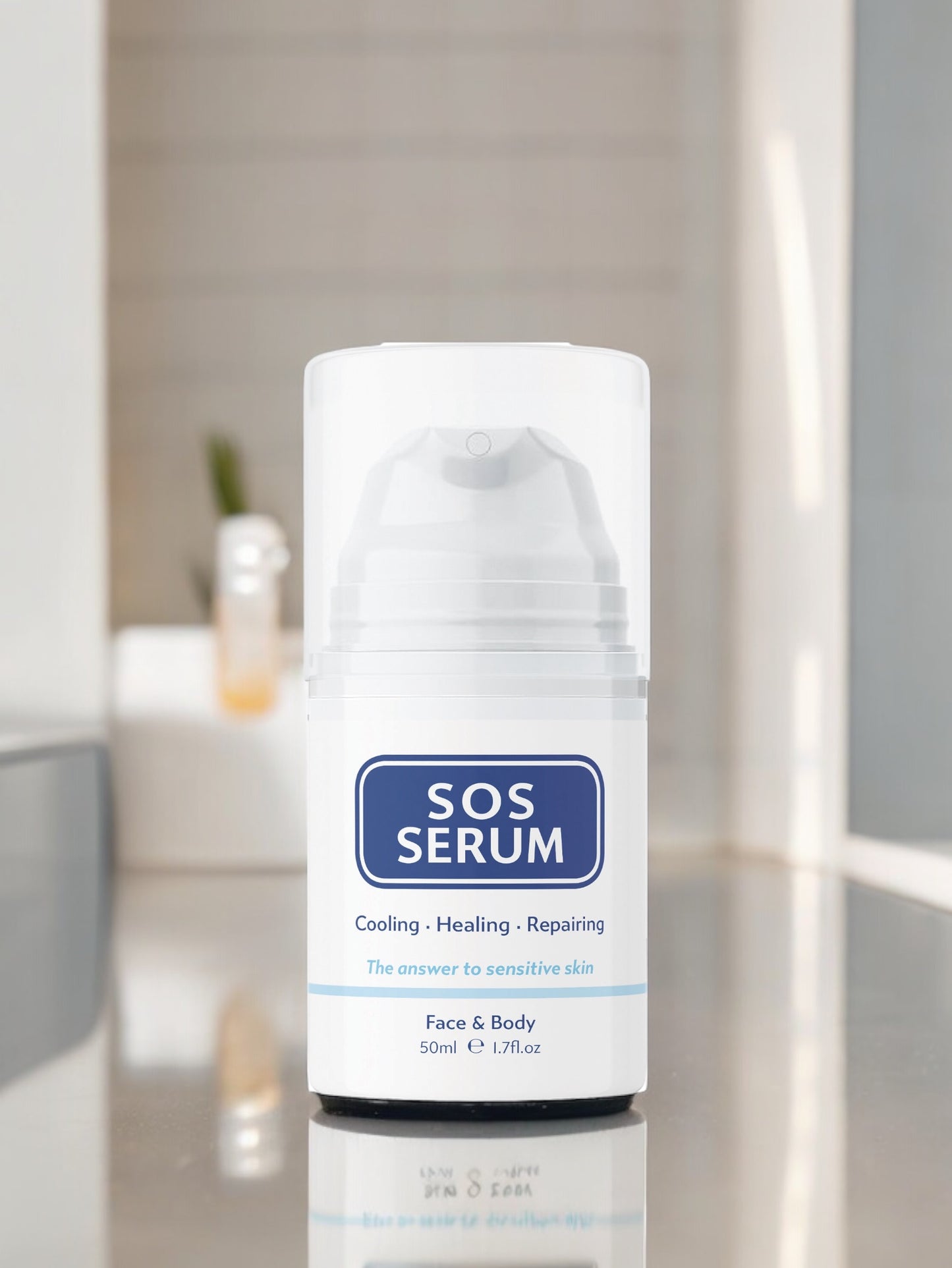 SOS Serum 極簡無油配方冰涼保濕精華液【全瓶只有簡單12種成分!】