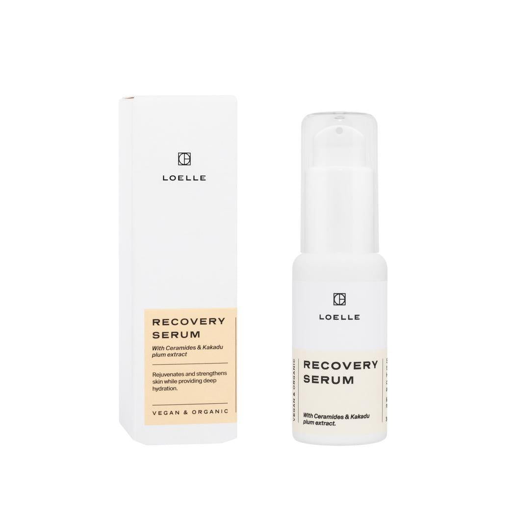 【修復皮膚屏障】超輕盈角鯊烯卡卡杜李精華(富含維他命C) Loelle Organic Skincare Recovery Serum 30ml