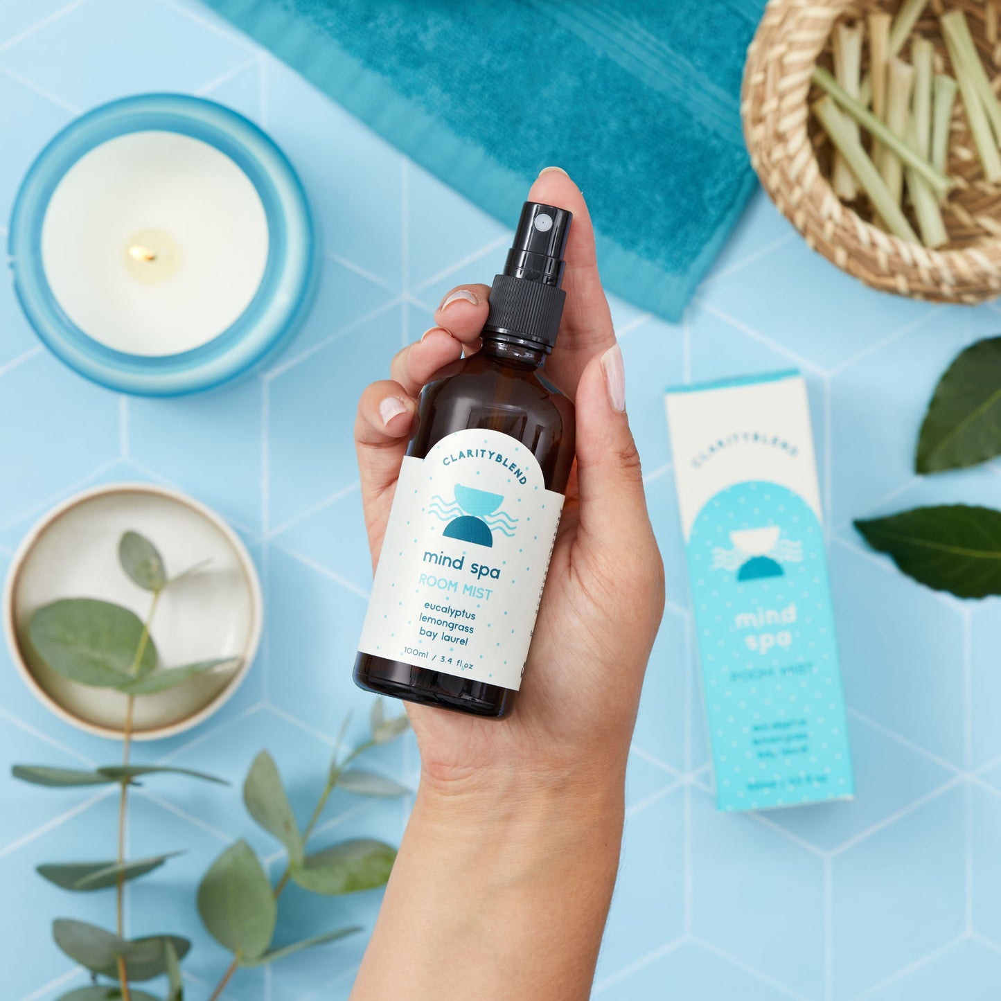 Clarity Blend【紓緩焦慮】Mind Spa 佛手柑室內香氛噴霧 Mind Spa Room Mist 100ml