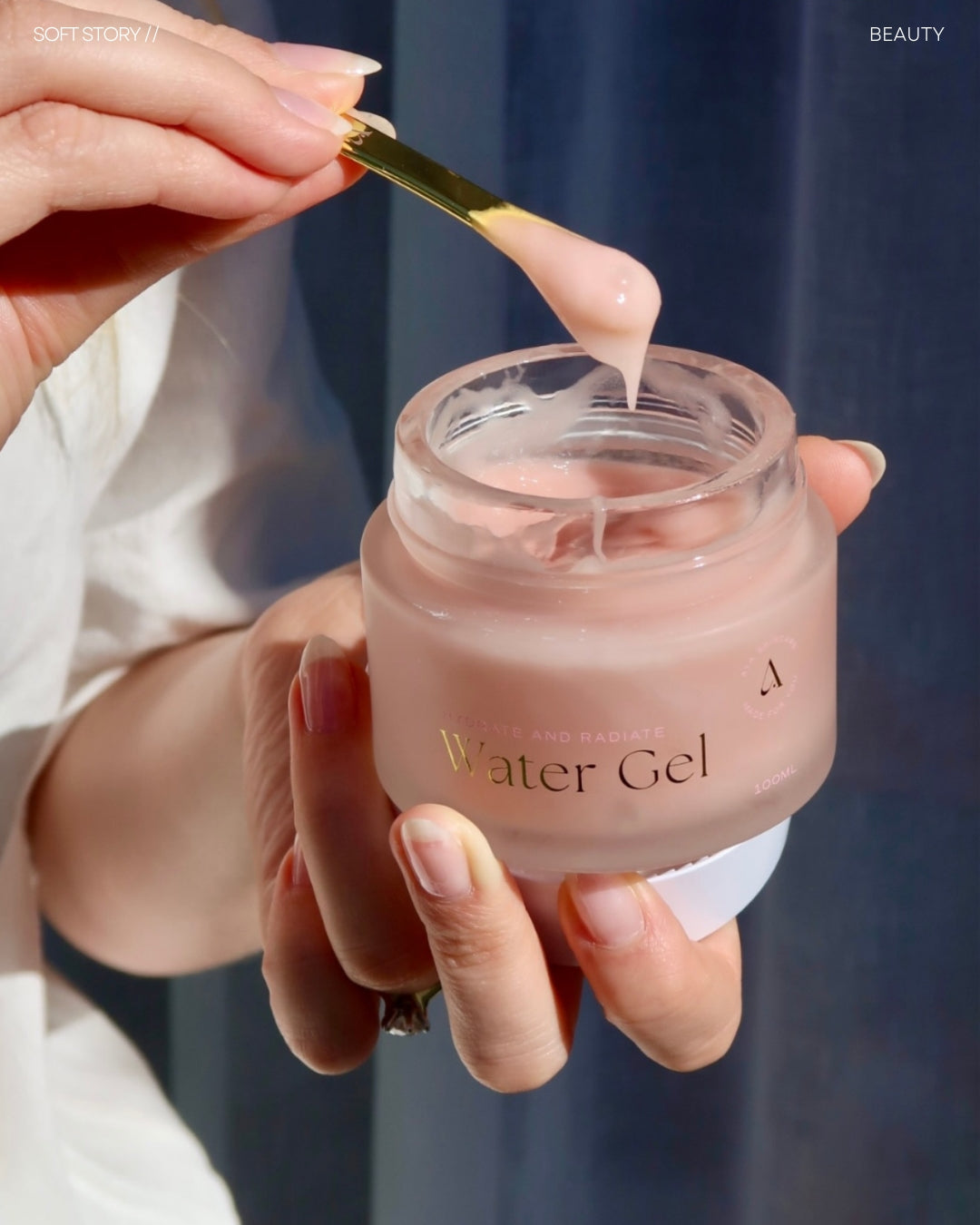 【🏆屢獲殊榮：改善乾燥粗糙、淡化色素沉澱、安撫敏弱肌】澳洲木槿花櫻桃草莓保濕水凝啫喱/面膜 AYA Hydrate and  Radiate Water Gel 100ml