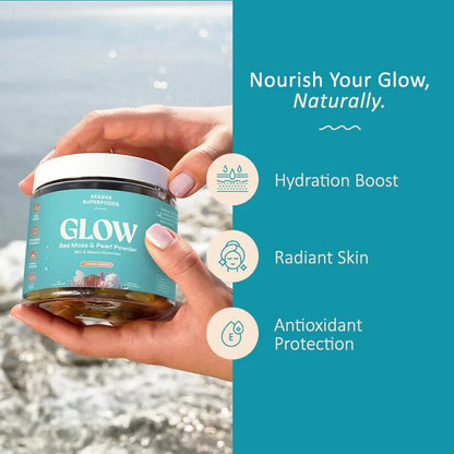 有機愛爾蘭海藻GLOW透光美肌糖【珍珠粉及有機蘆薈添加！100%天然】Skin and beauty Gummies [ easy get 美白光澤肌♡]
