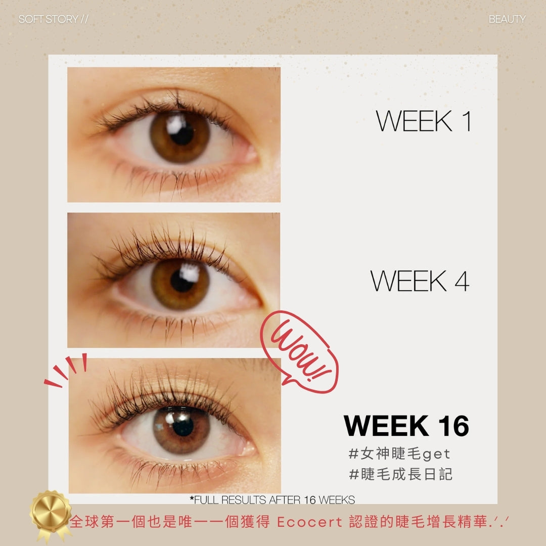 【預購開放中！8月中旬前發貨】Lashfood Phyto Medic Natural Eyelash Enhancer Lashfood 有機認證純素草本睫毛增長精華 [Ecocert 認證]