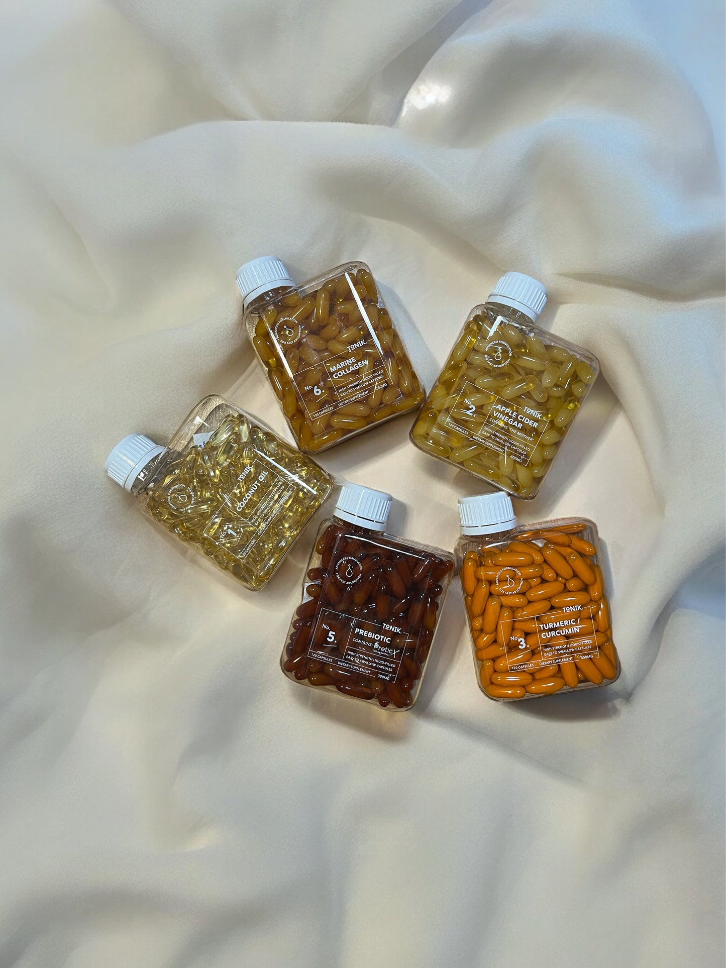 Tonik supplements 澳洲營養補充品 日常全方位照顧 男女適用 Superfoods 5 Combos (每盒120粒X5) Tonik No.1/2/3/5/6𖤐 [每天自由MIX & MATCH]