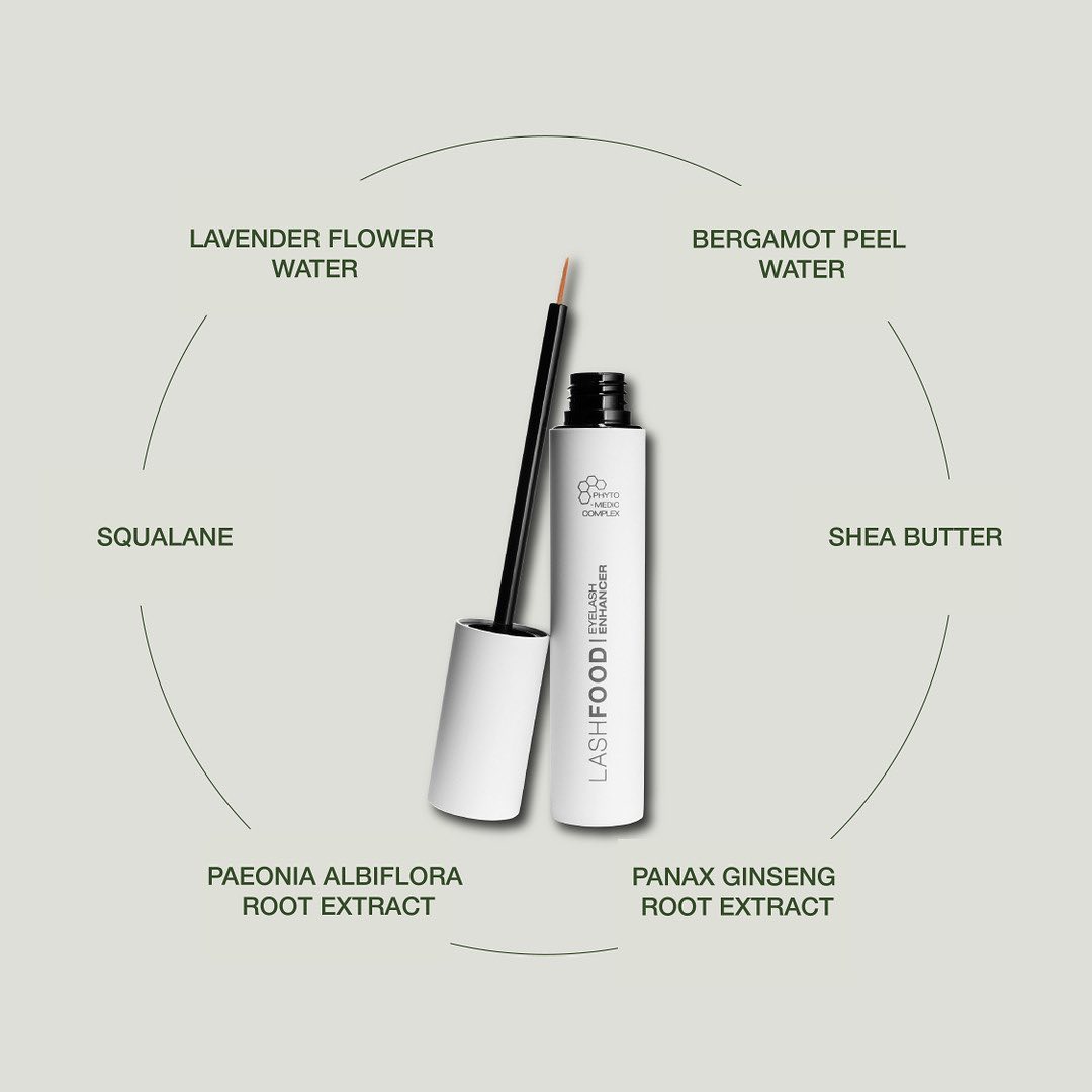 【預購開放中！8月中旬前發貨】Lashfood Phyto Medic Natural Eyelash Enhancer Lashfood 有機認證純素草本睫毛增長精華 [Ecocert 認證]