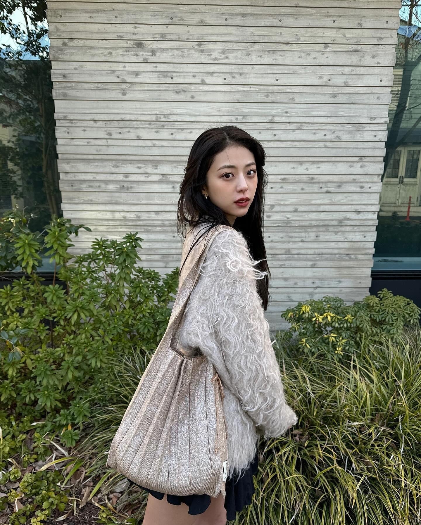 JOSEPH & STACEY Lucky Pleats Knit M STARRY 極輕環保針織百褶包 [8色入] 人氣基本色必備！所有衣服都襯到！揹上肌膚也閃亮閃亮的！[預購]