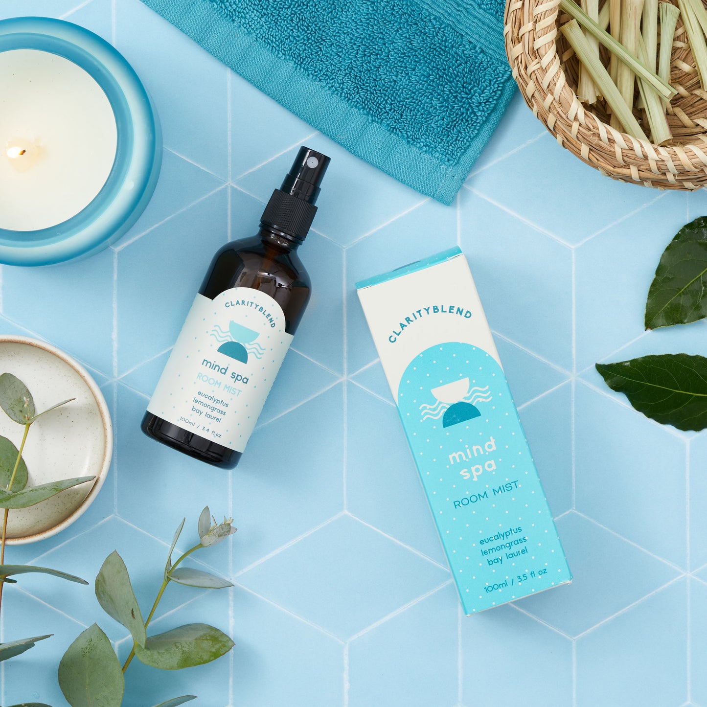 Clarity Blend【紓緩焦慮】Mind Spa 佛手柑室內香氛噴霧 Mind Spa Room Mist 100ml